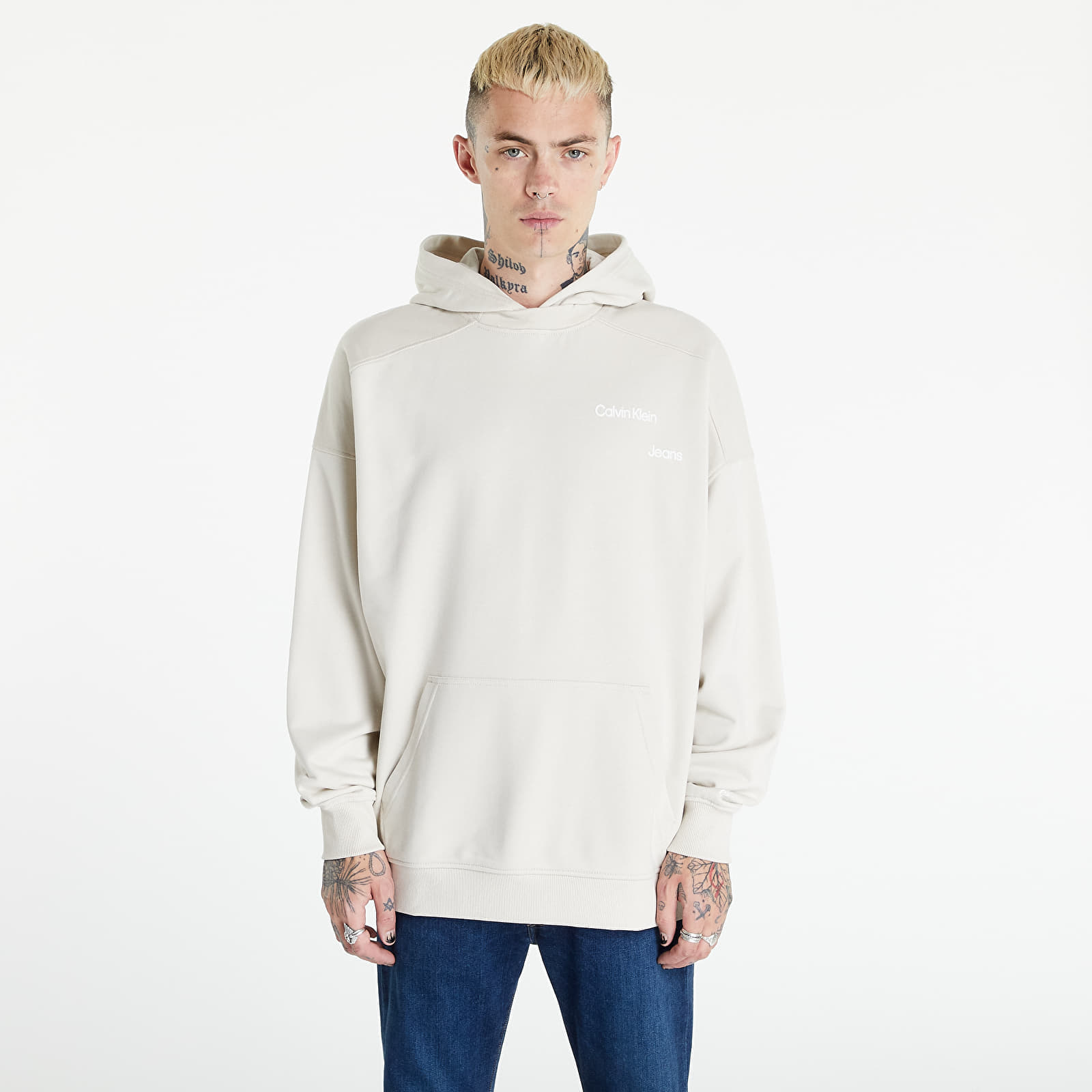 Calvin klein store white hoodie