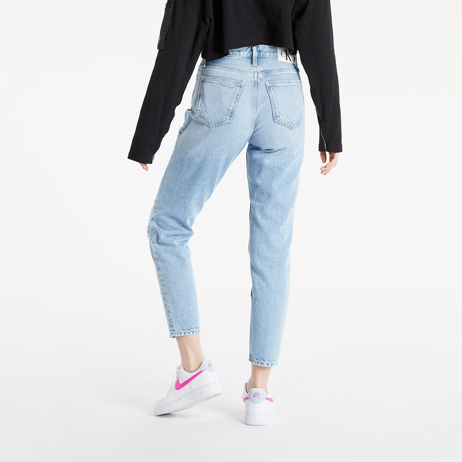 Jeans CALVIN KLEIN JEANS Mom Jeans Denim Medium | Queens