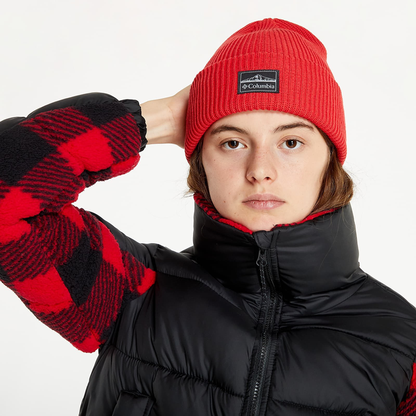 Jakker Columbia Leadbetter Point™ Sherpa Hybrid Black/ Red