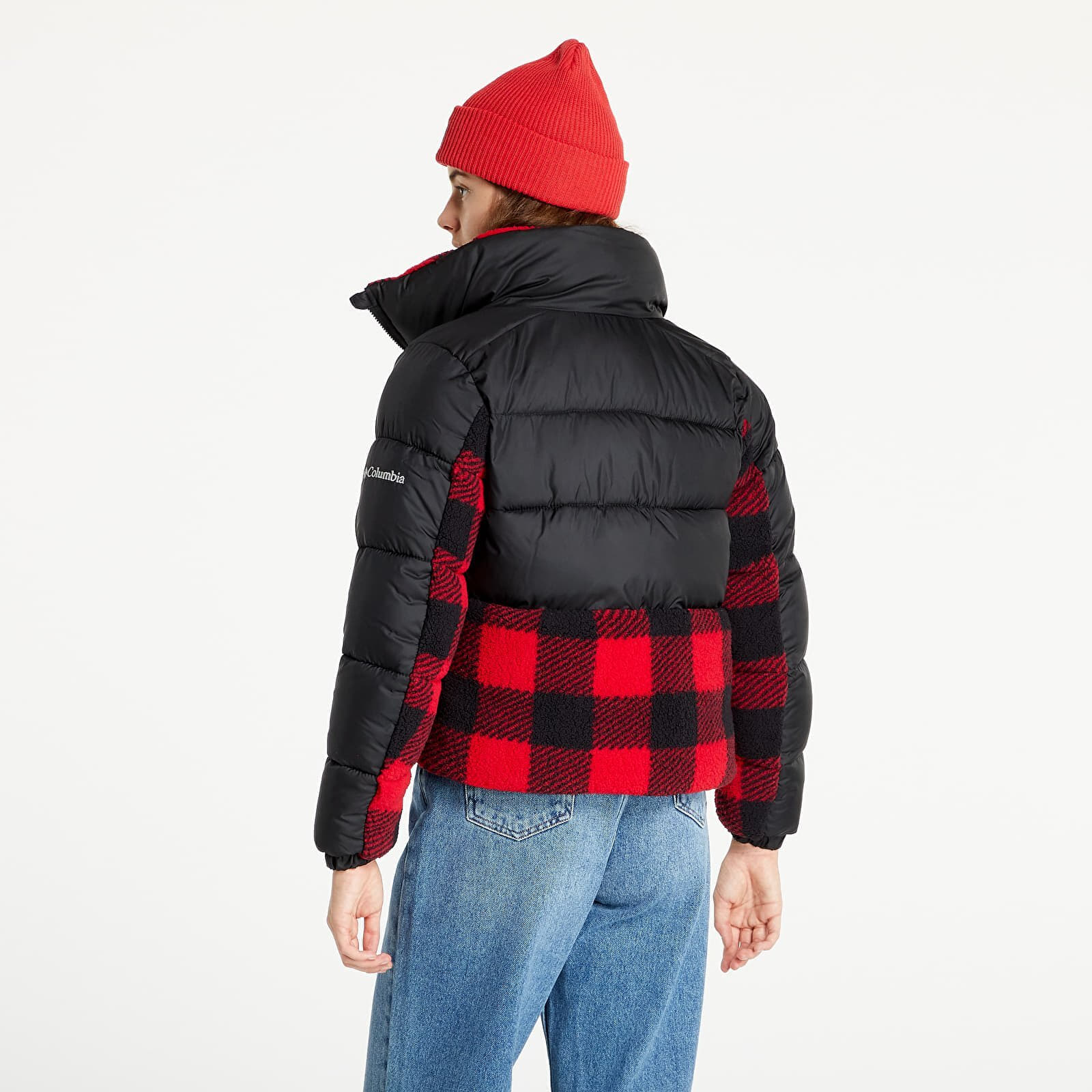 Jakker Columbia Leadbetter Point™ Sherpa Hybrid Black/ Red