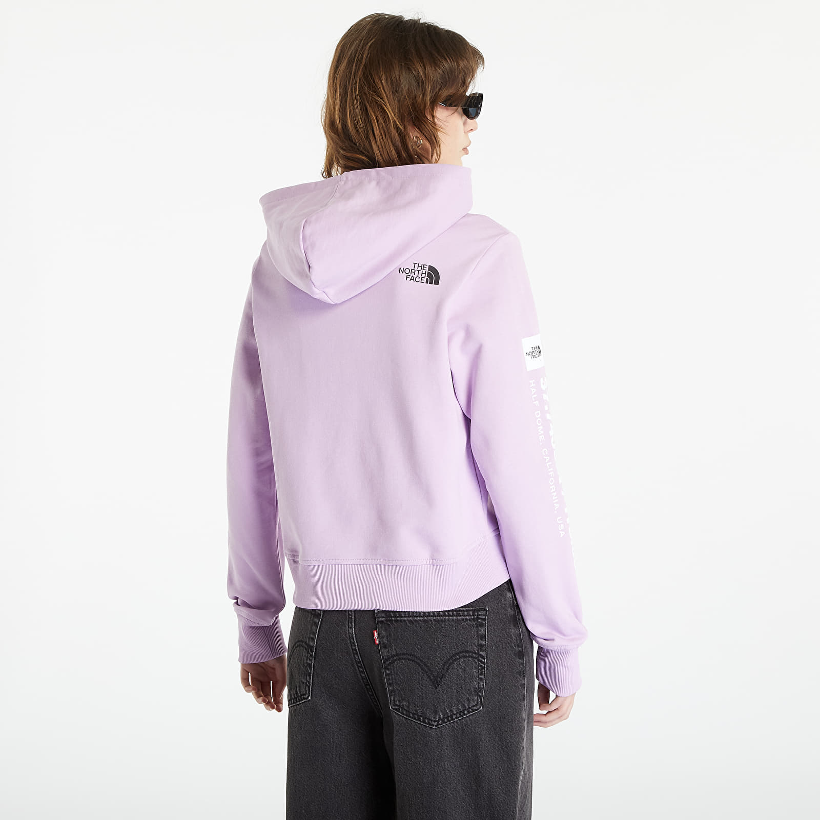 The north face crop hoodie hotsell