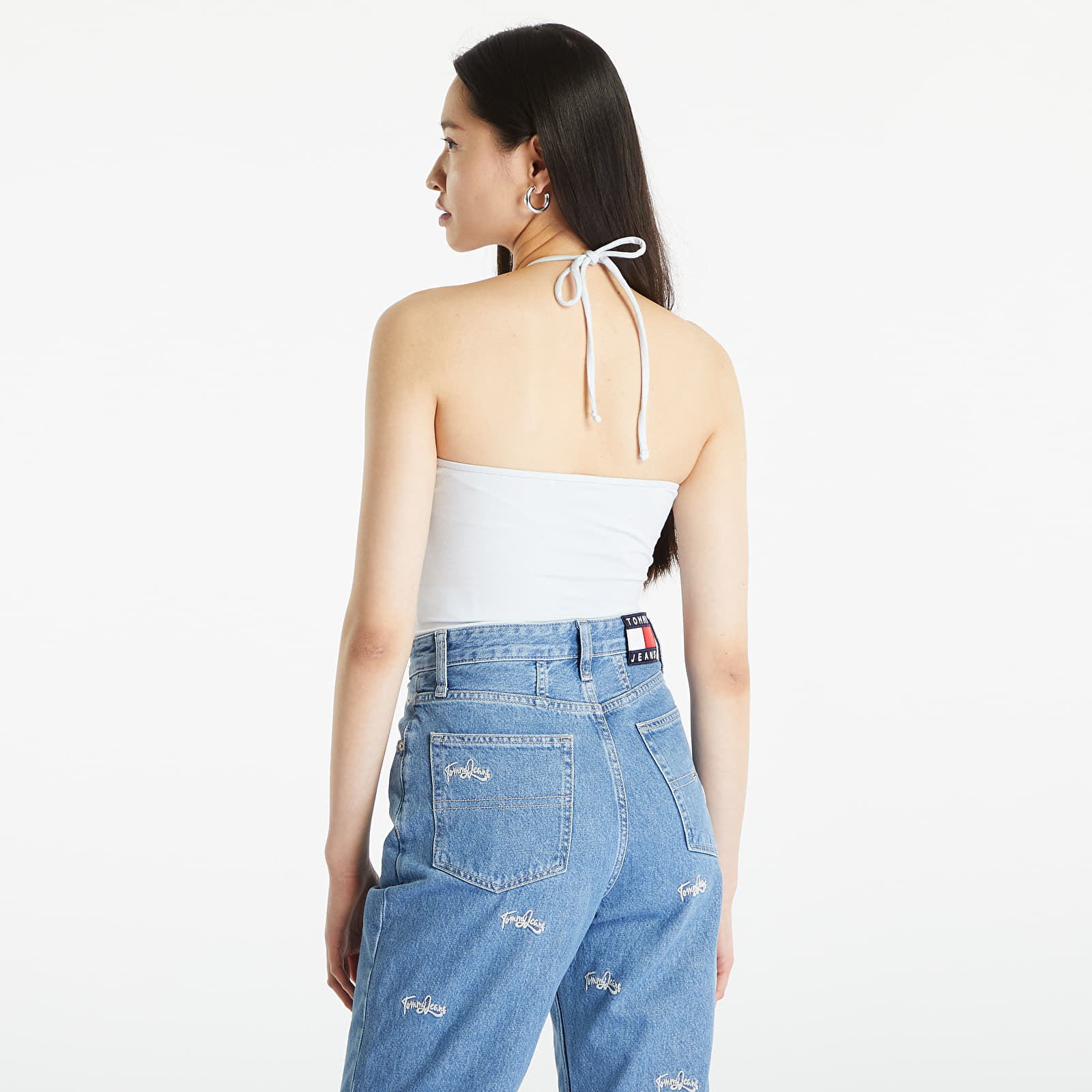Body TOMMY JEANS Tonal Linear Strapless Body Shimmering Blue
