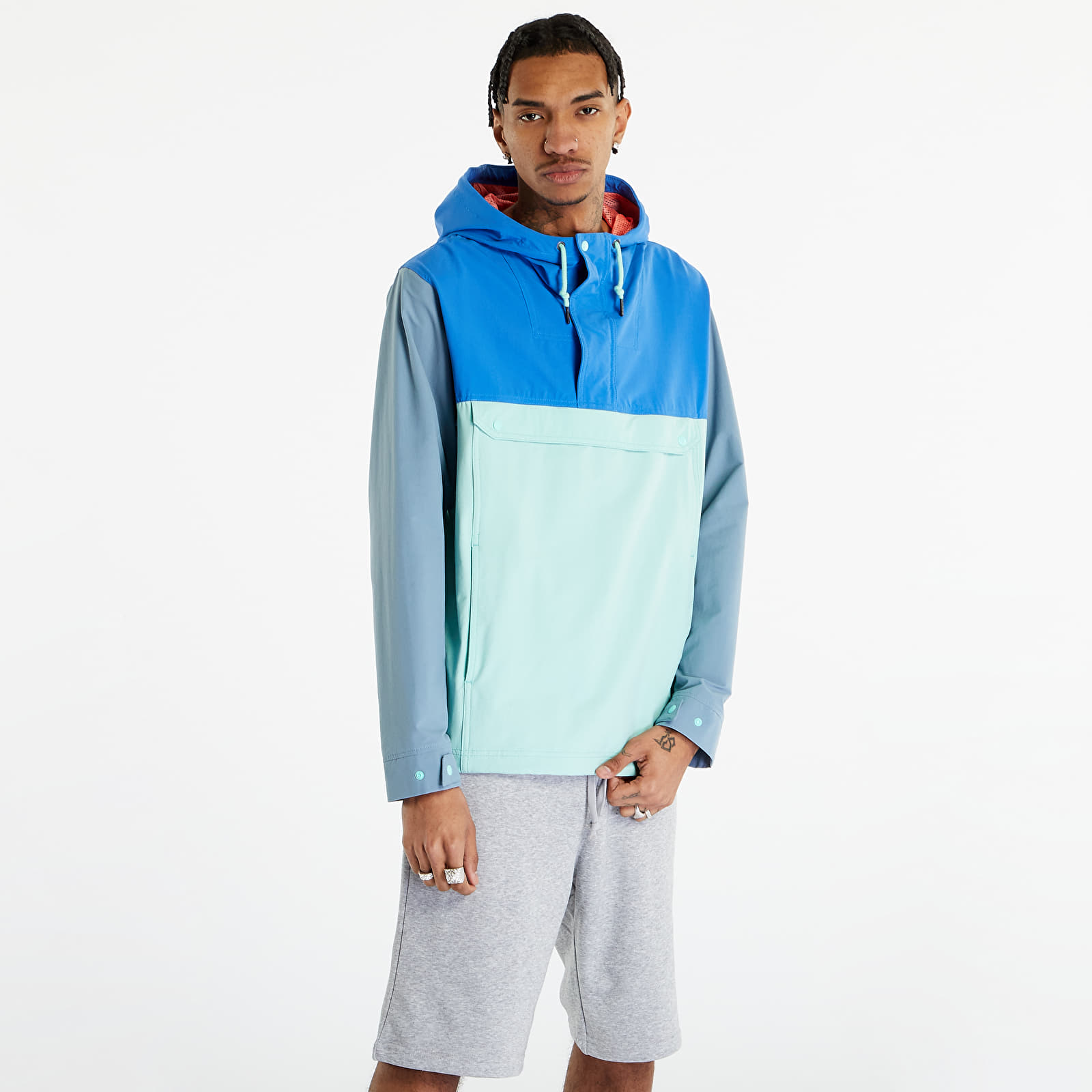 Větrovky Patagonia Isthmus Anorak Men Early Teal