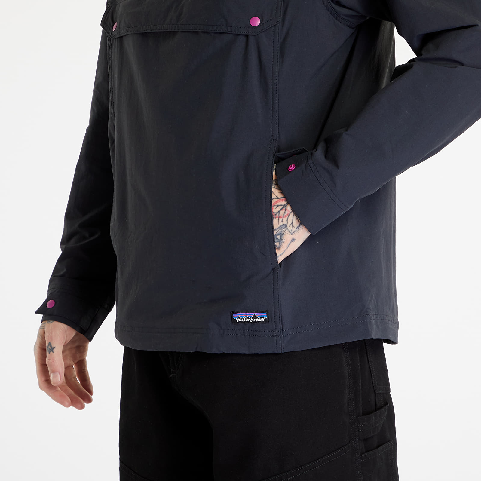 Větrovky Patagonia Isthmus Anorak Men Pitch Blue