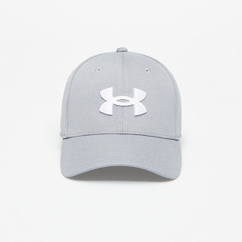 Boné Under Armour Men's Blitzing Steel/ White