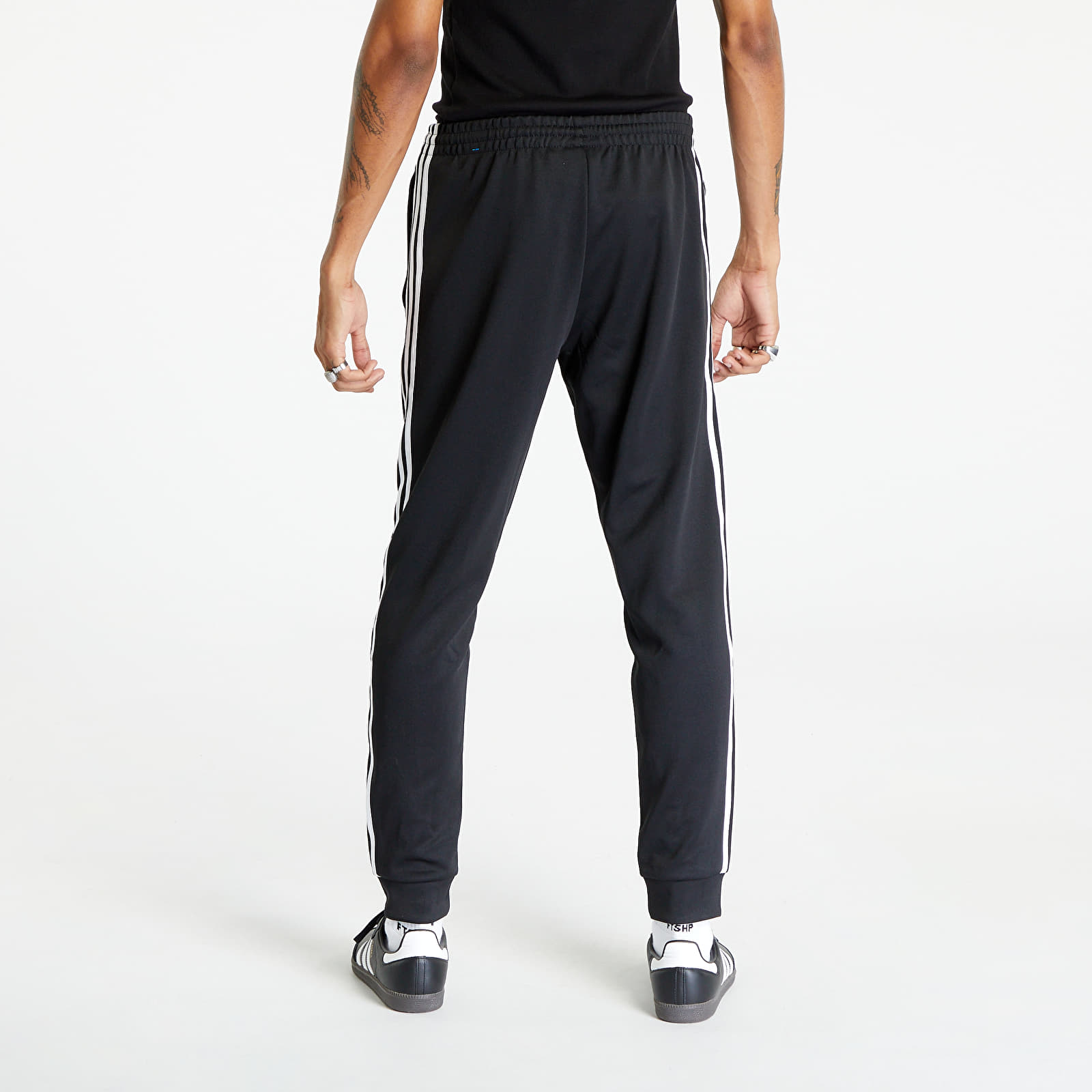 Jogger Pants adidas Originals Sst Track Pant Black/ White | Queens