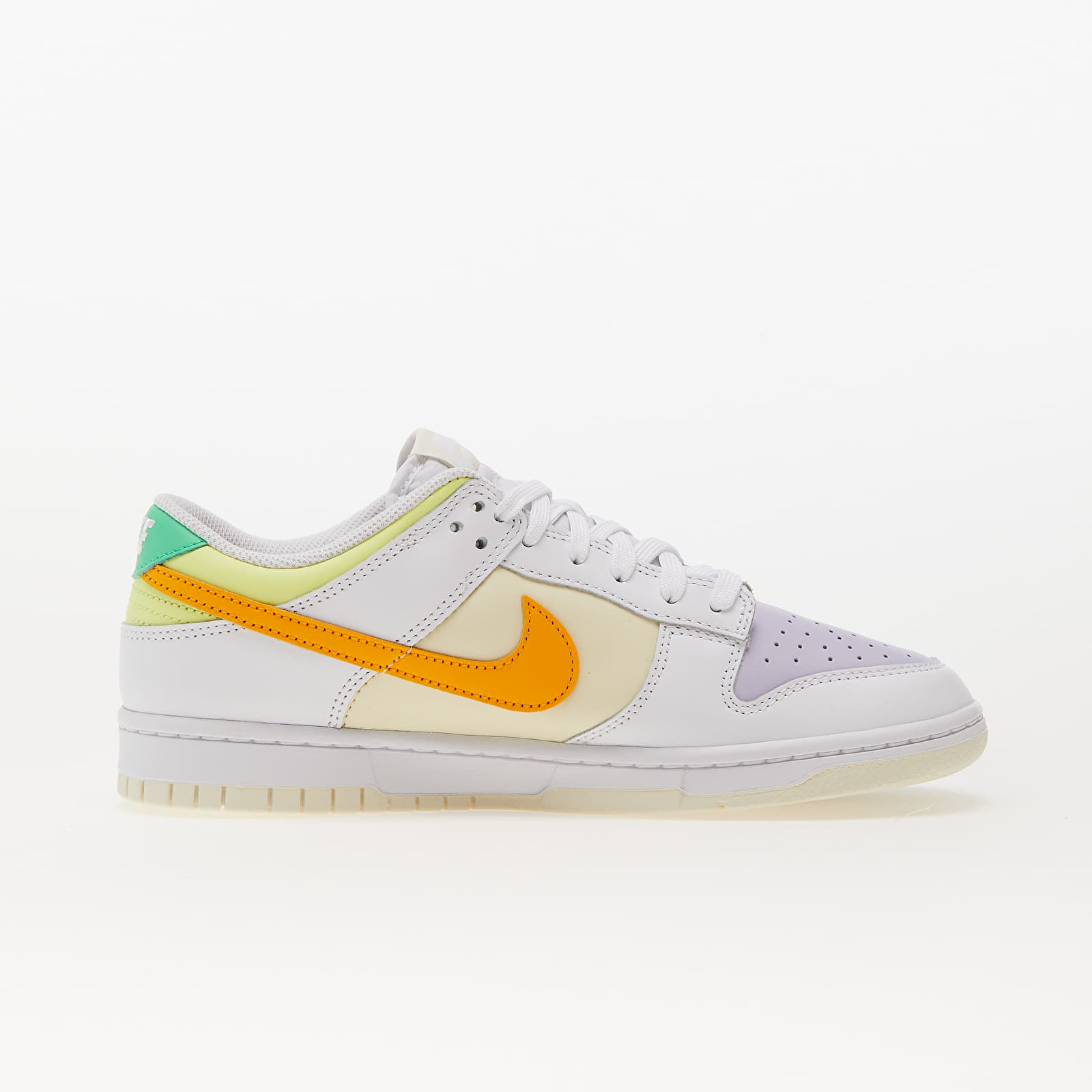 Încălțăminte și sneakerși pentru femei Nike W Dunk Low White/ Sundial-Lt Lemon Twist
