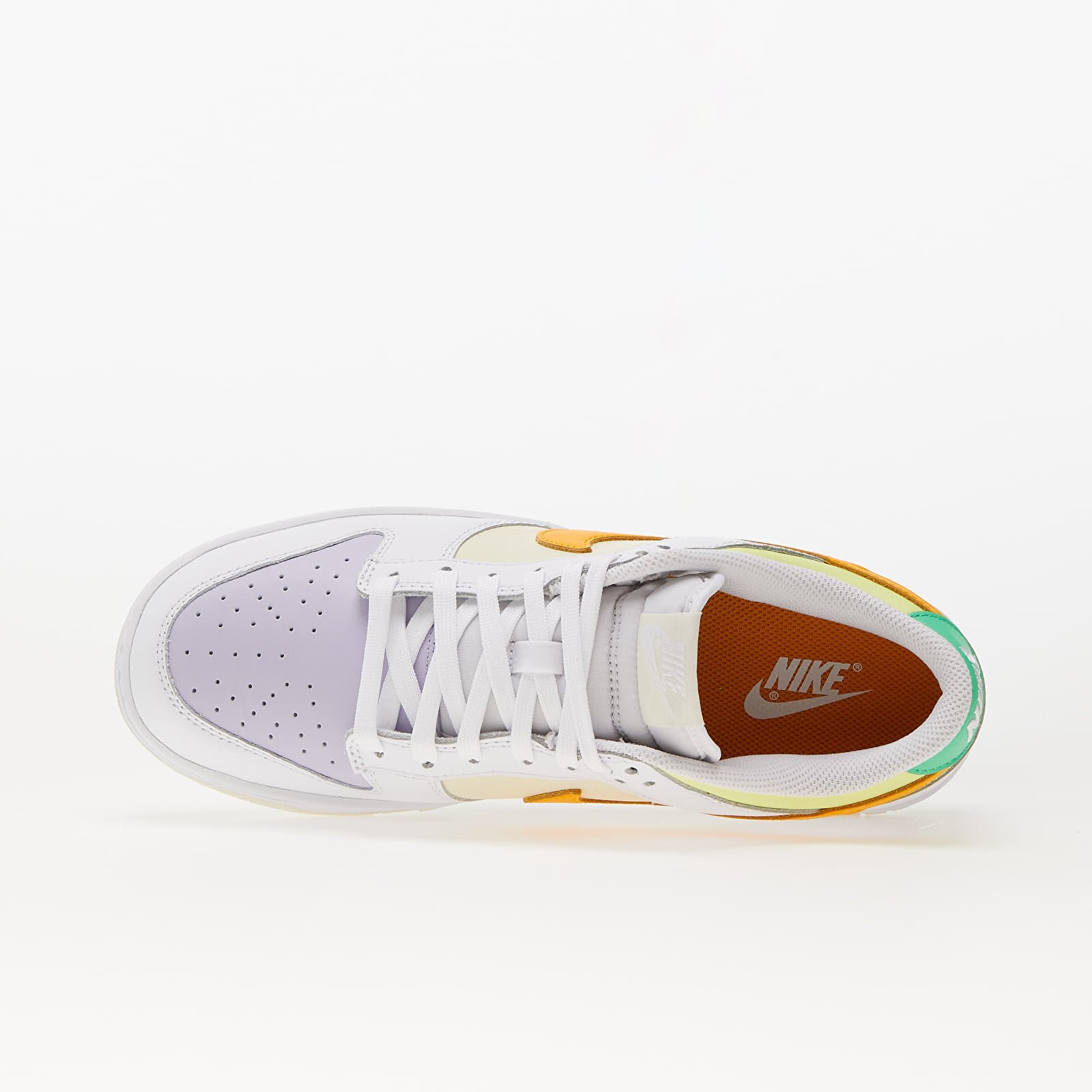 Încălțăminte și sneakerși pentru femei Nike W Dunk Low White/ Sundial-Lt Lemon Twist