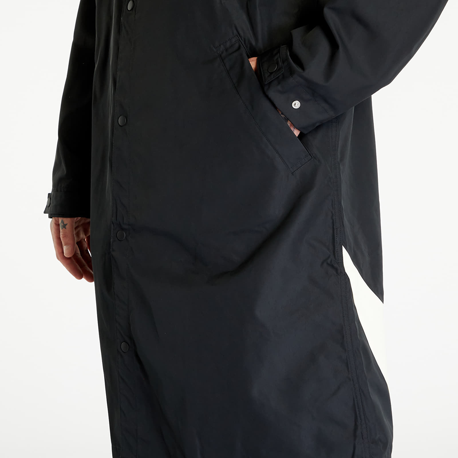Bundy Nike Swoosh Men's Woven Parka Black/ Coconut Milk