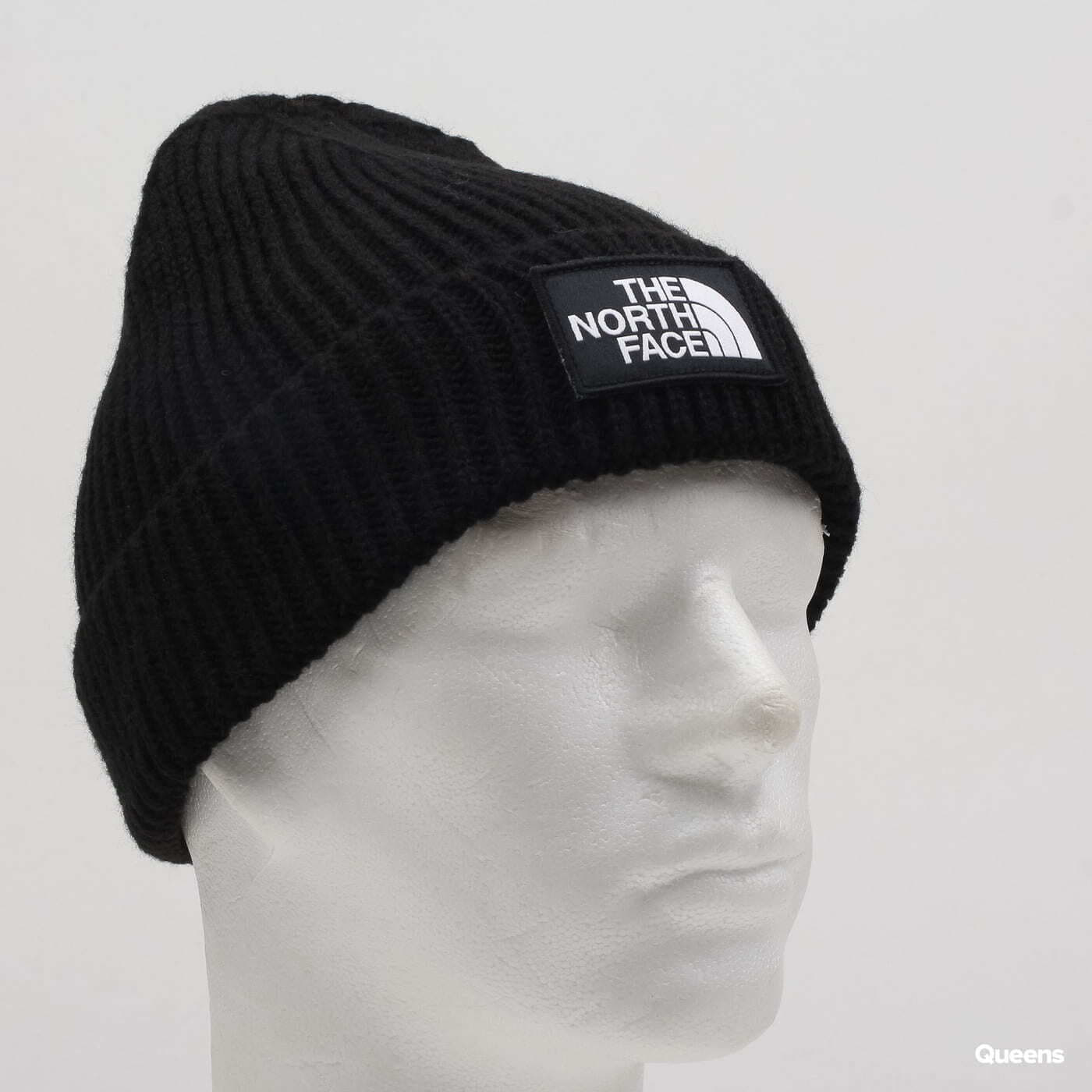 Čepice The North Face Tnf Logo Box Cuffed Beanie Short Tnf Black Universal