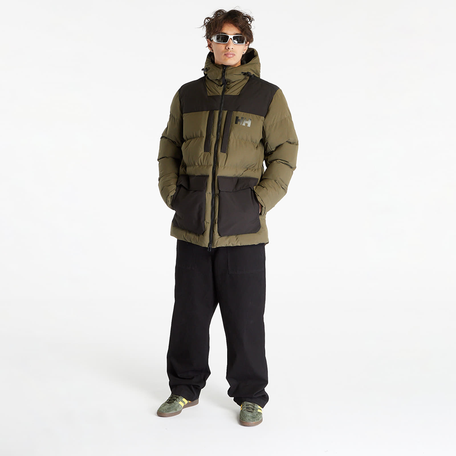 Bundy Helly Hansen Patrol Puffy Jacket Utility Green