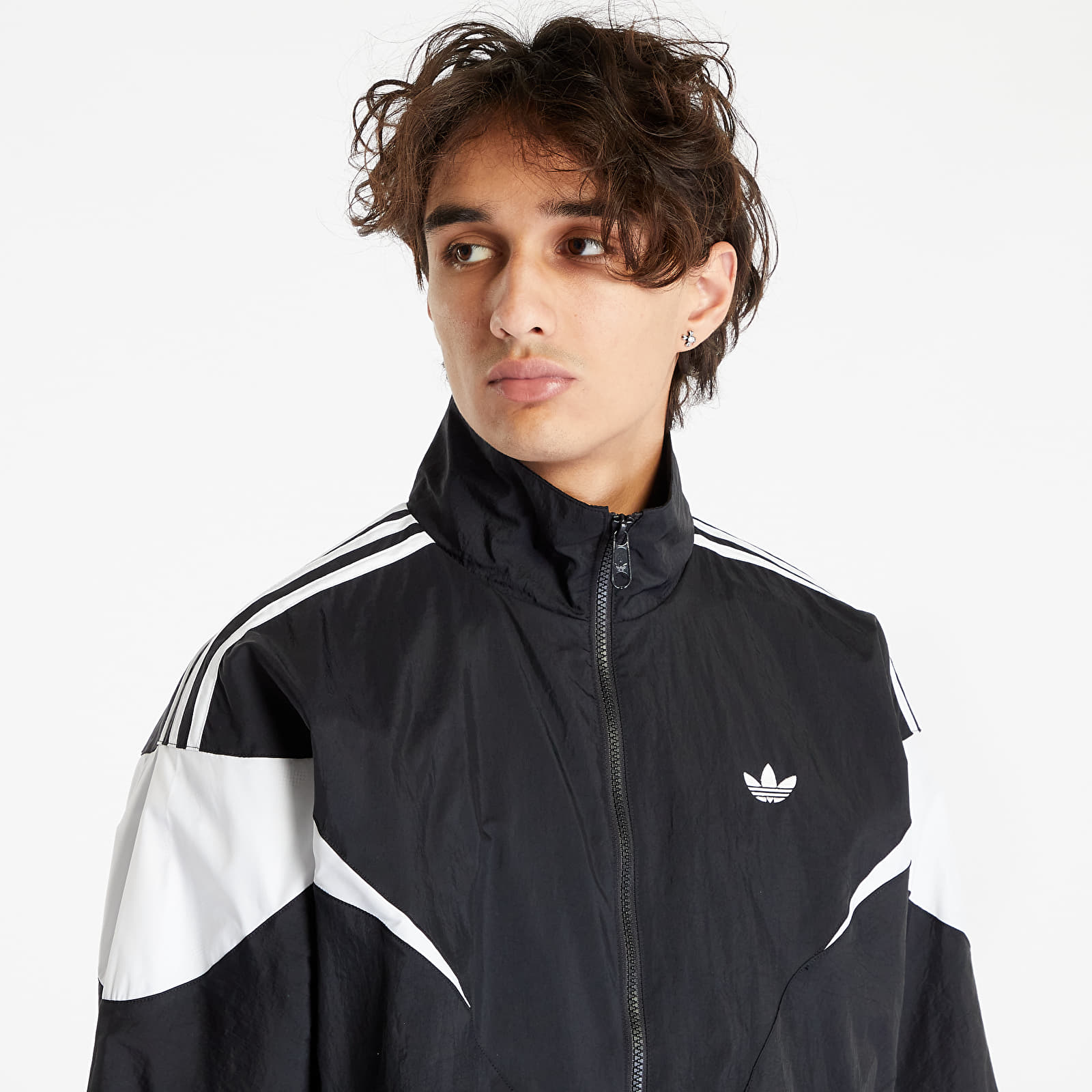 Windbreakers adidas Originals Cutline Track Top Black/ White