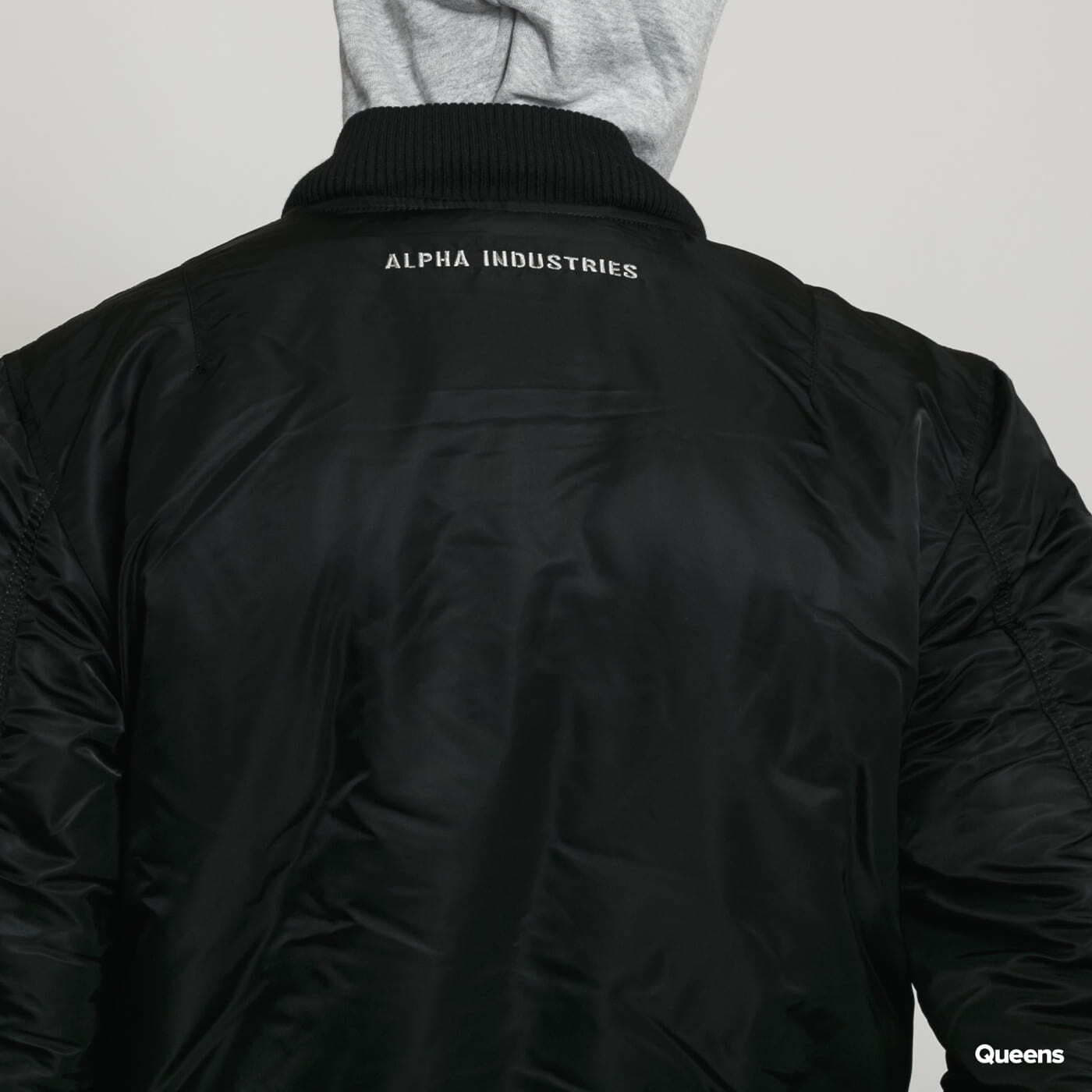 Jackets Alpha Industries MA-1 D-Tec SE Black / Grey