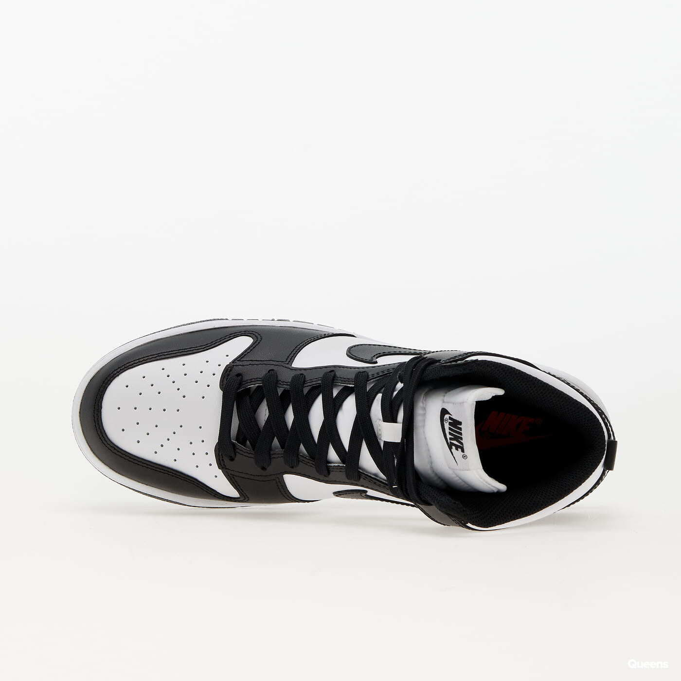 Férfi tornacipők és cipők Nike Dunk High Retro "Panda" White/ Black-Total Orange
