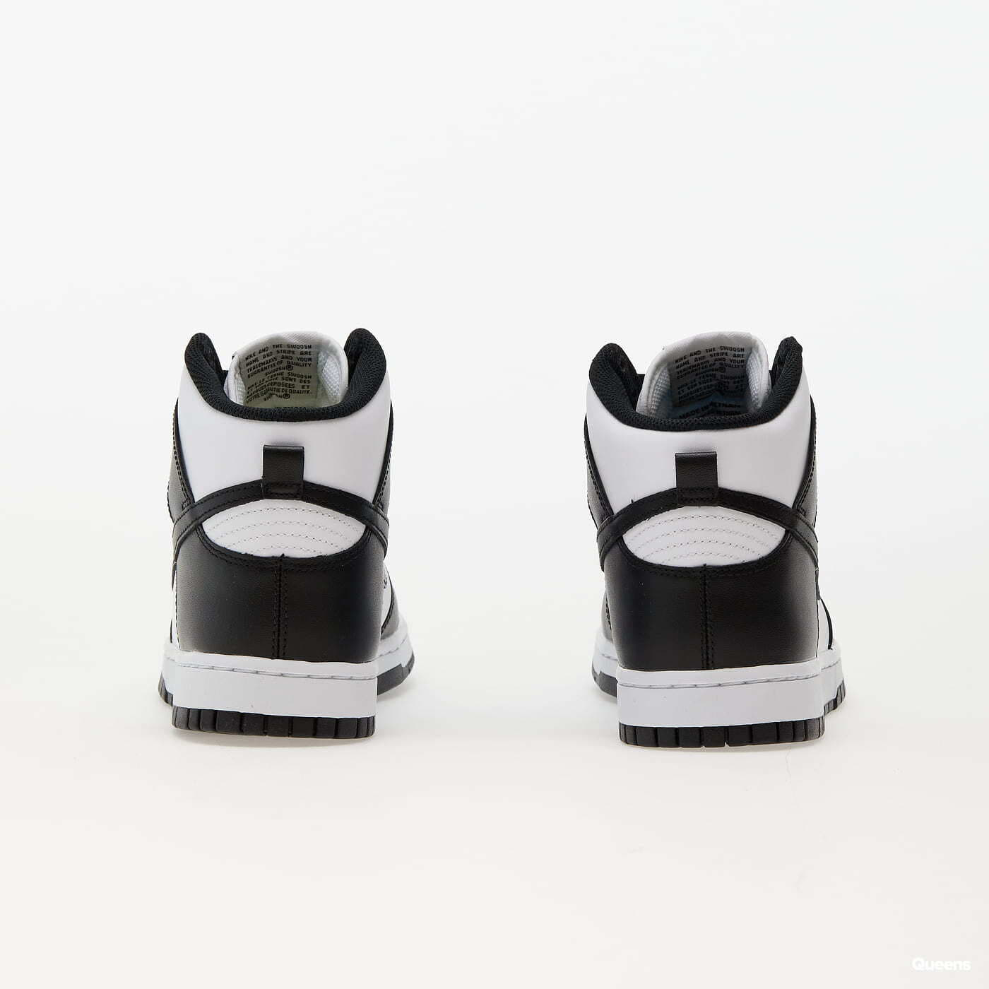 Férfi tornacipők és cipők Nike Dunk High Retro "Panda" White/ Black-Total Orange