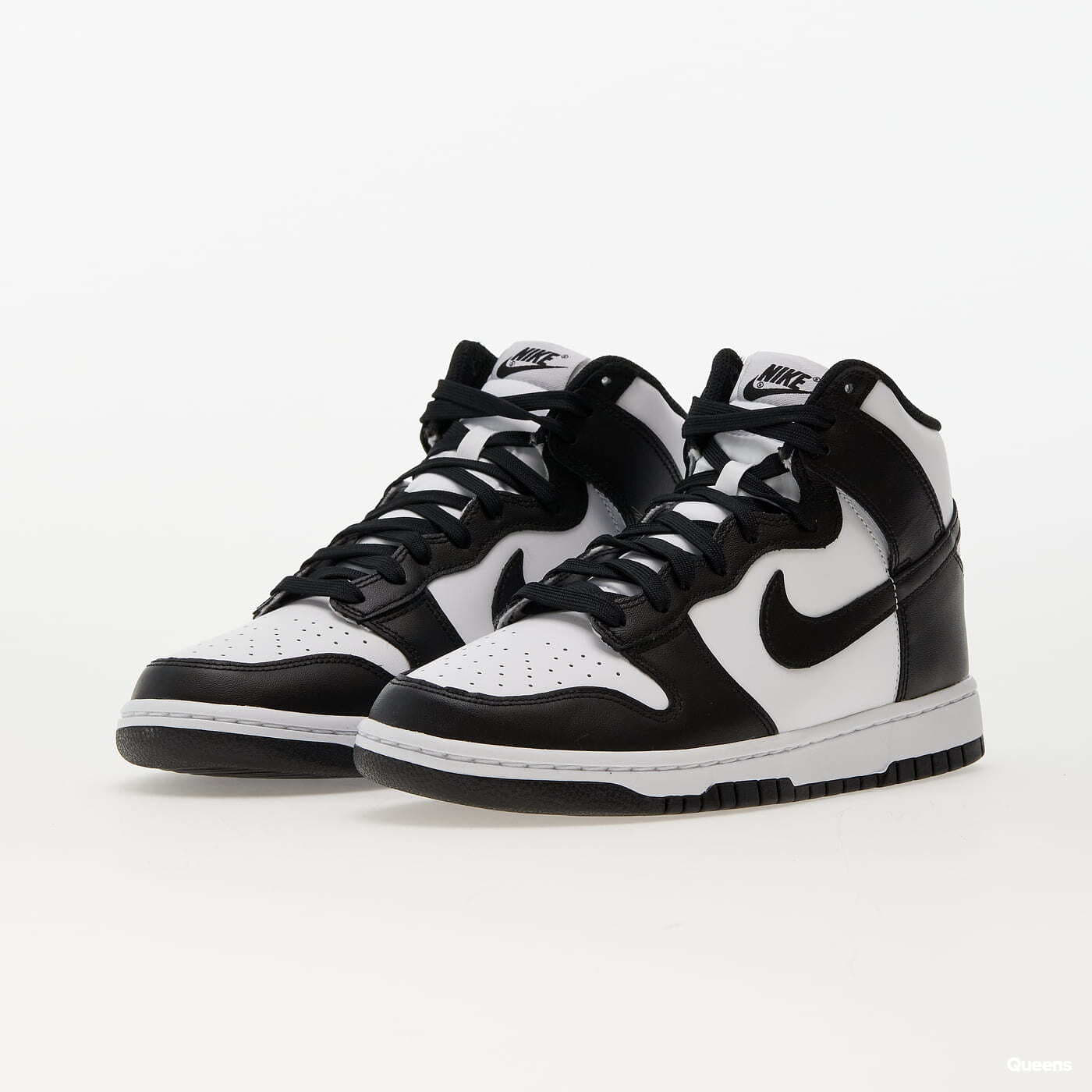 Férfi tornacipők és cipők Nike Dunk High Retro "Panda" White/ Black-Total Orange