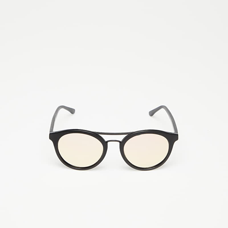 Solbriller Horsefeathers Nomad Sunglasses Matt Black/ Mirror Rose