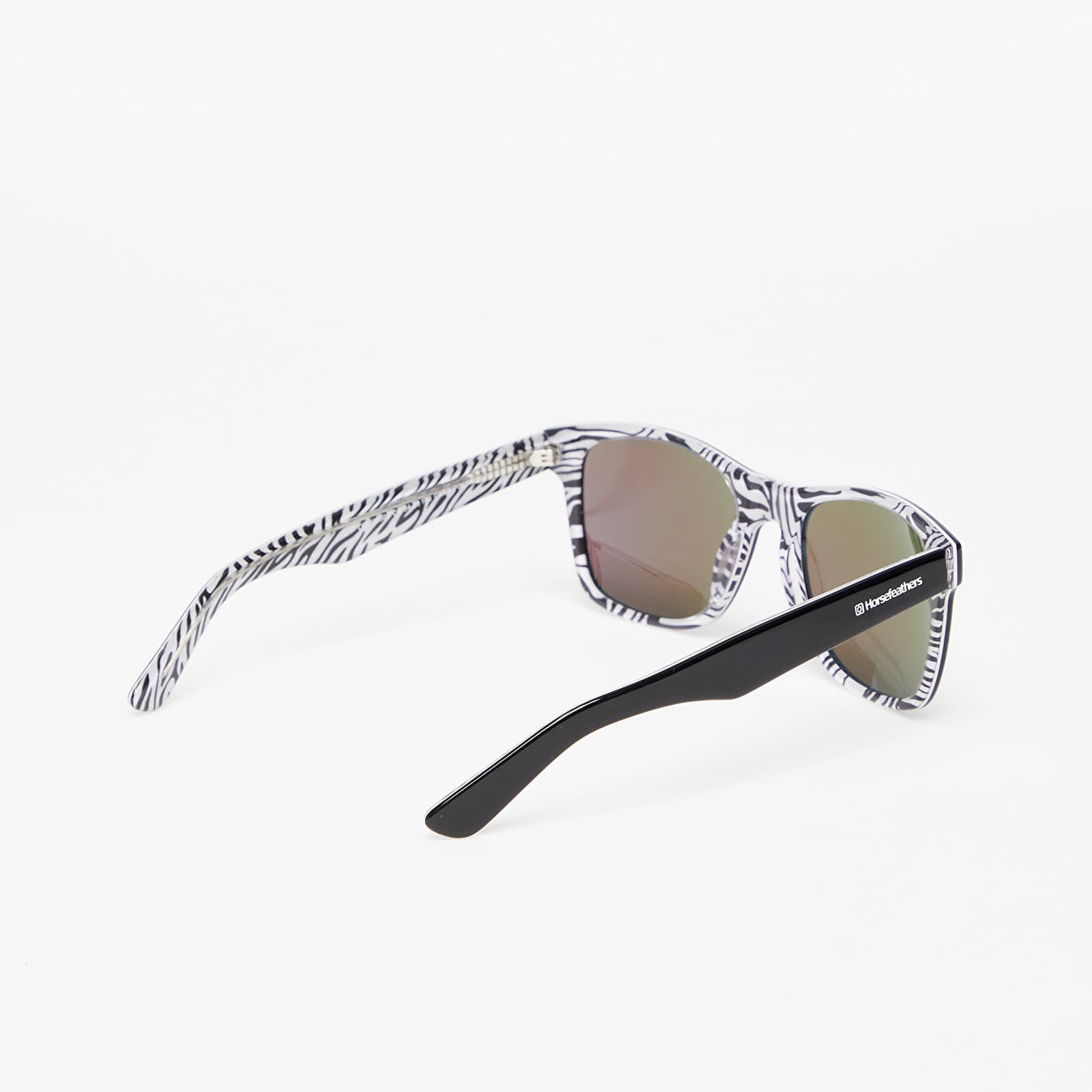 Päikeseprillid Horsefeathers Foster Sunglasses Zebra/ Mirror Green