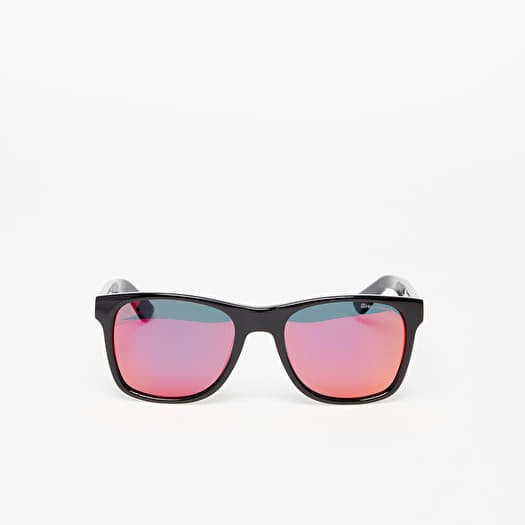 Sluneční brýle Horsefeathers Foster Sunglasses Gloss Black/ Mirror Red