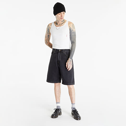 パンツ BRANDON SHORT Black stone washed M Carhartt Brandon Shorts - Black Stone Wash | Flatspot