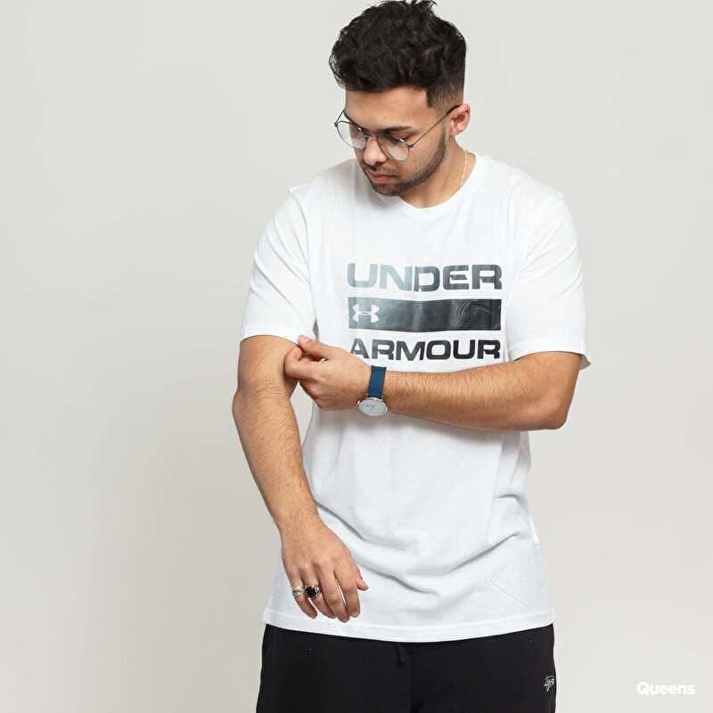 T-shirt Under Armour Team Issue Wordmark SS Tee White