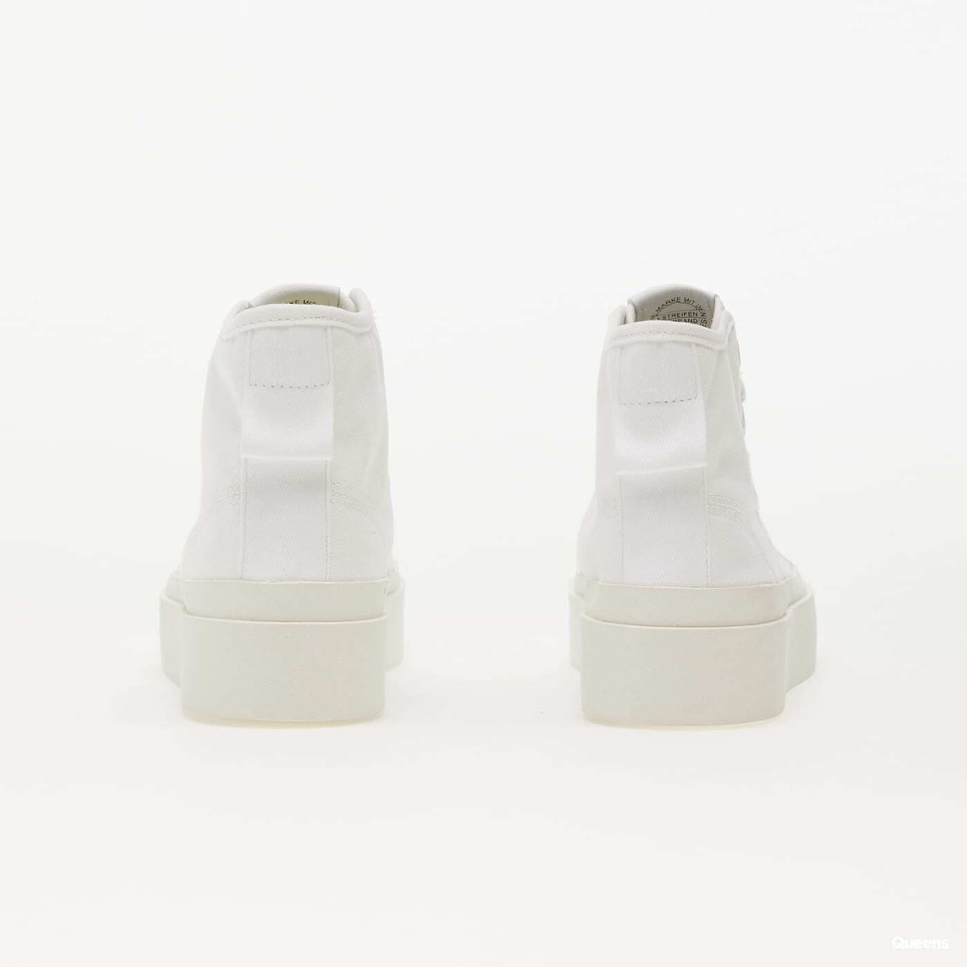 SievieŔu kedas un apavi adidas Originals Nizza Bonega Mid W Cloud White / Cloud White / Gold Metallic