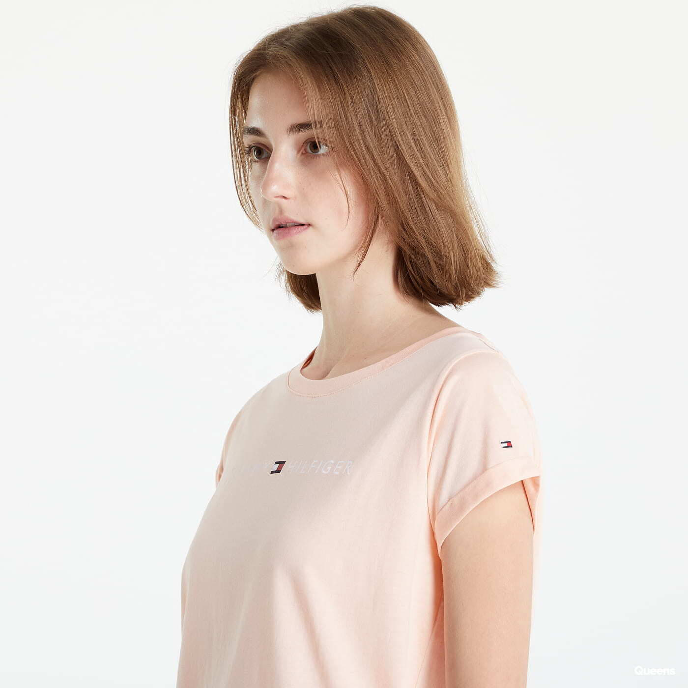 T-shirts Tommy Hilfiger RN Tee SS Logo Orange