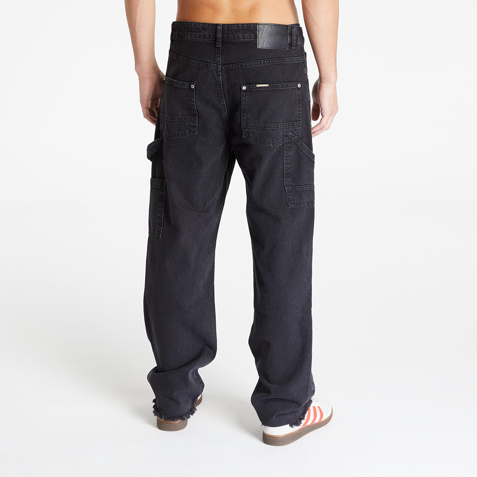 Pantaloni Sixth June Carpenter Denim Pants Black - 1 | YEO