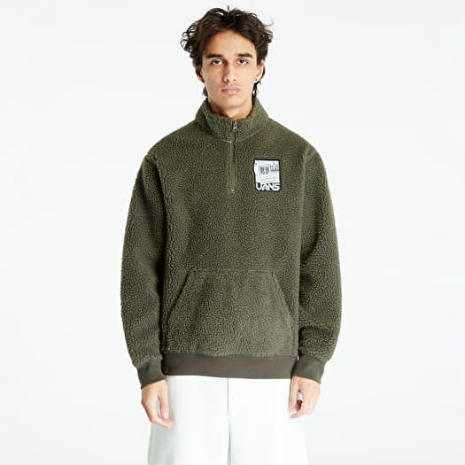 Hoodies and sweatshirts Vans Martin Sherpa Q Zip Grape Leaf Queens