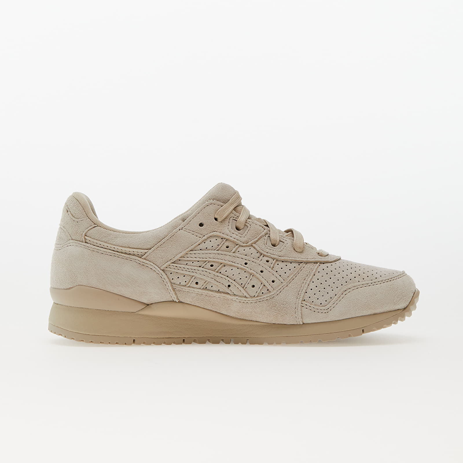 Asics hot sale beige suede