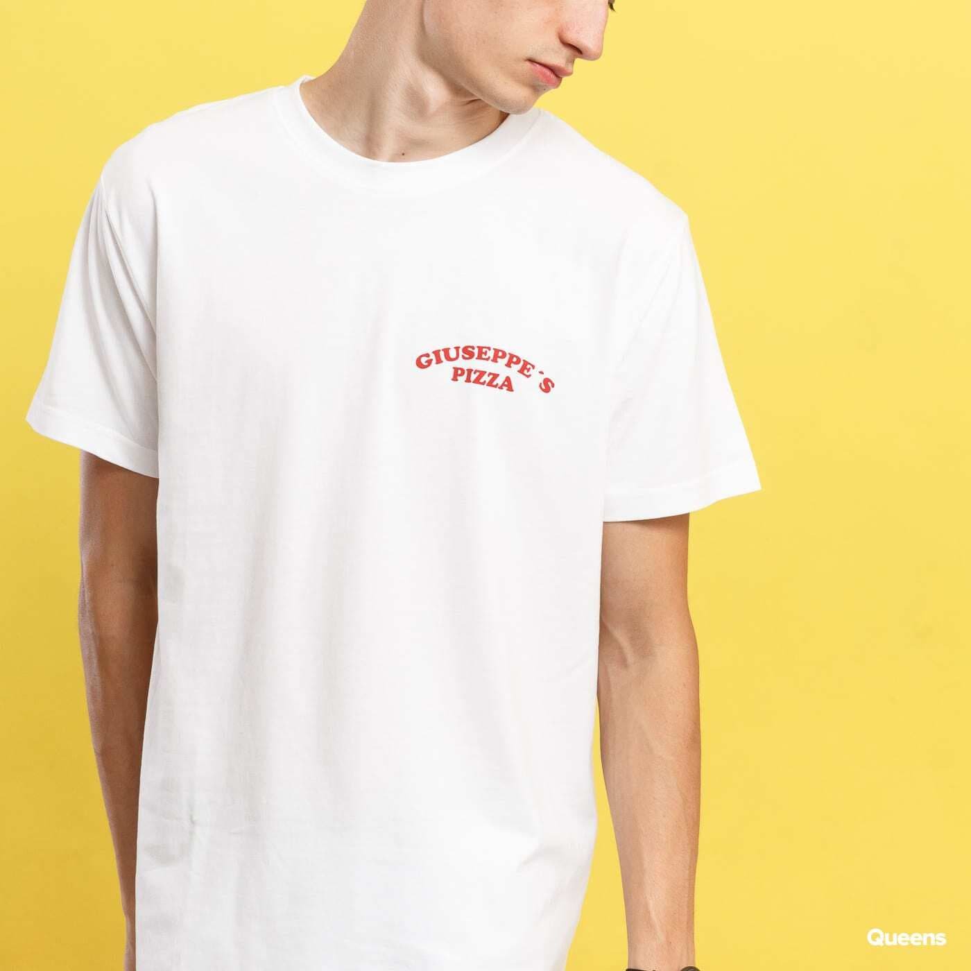Tricouri Urban Classics Giuseppe's Pizzeria Tee White