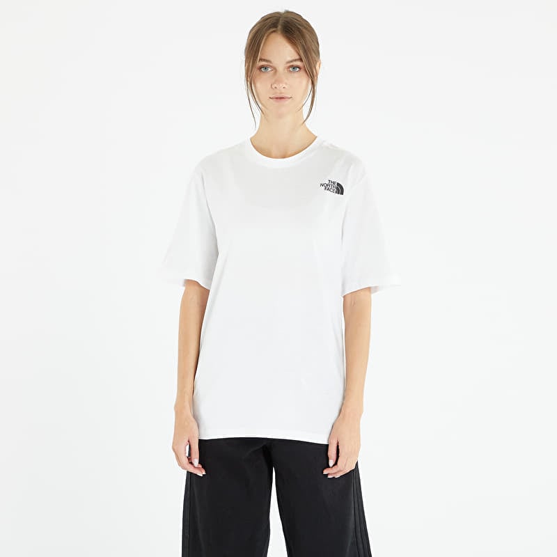 T-krekls The North Face Relaxed Redbox Tee White/ Misty