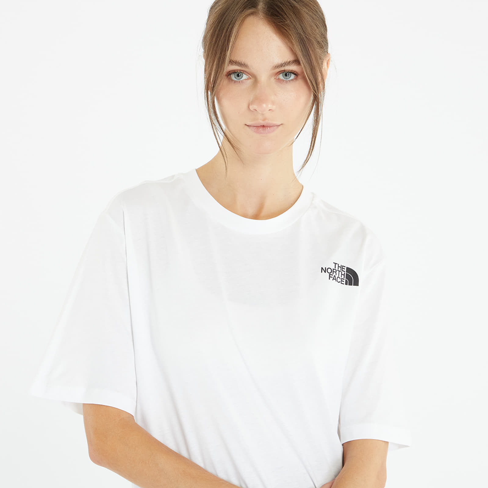 T-Shirts The North Face Relaxed Redbox Tee White/ Misty