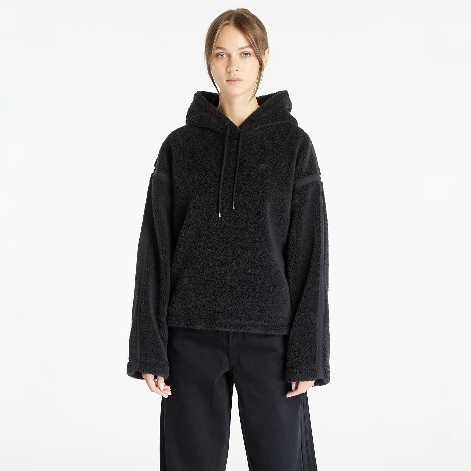 Mikinas ar kapuci un sporta krekli adidas Originals Hoodie Black