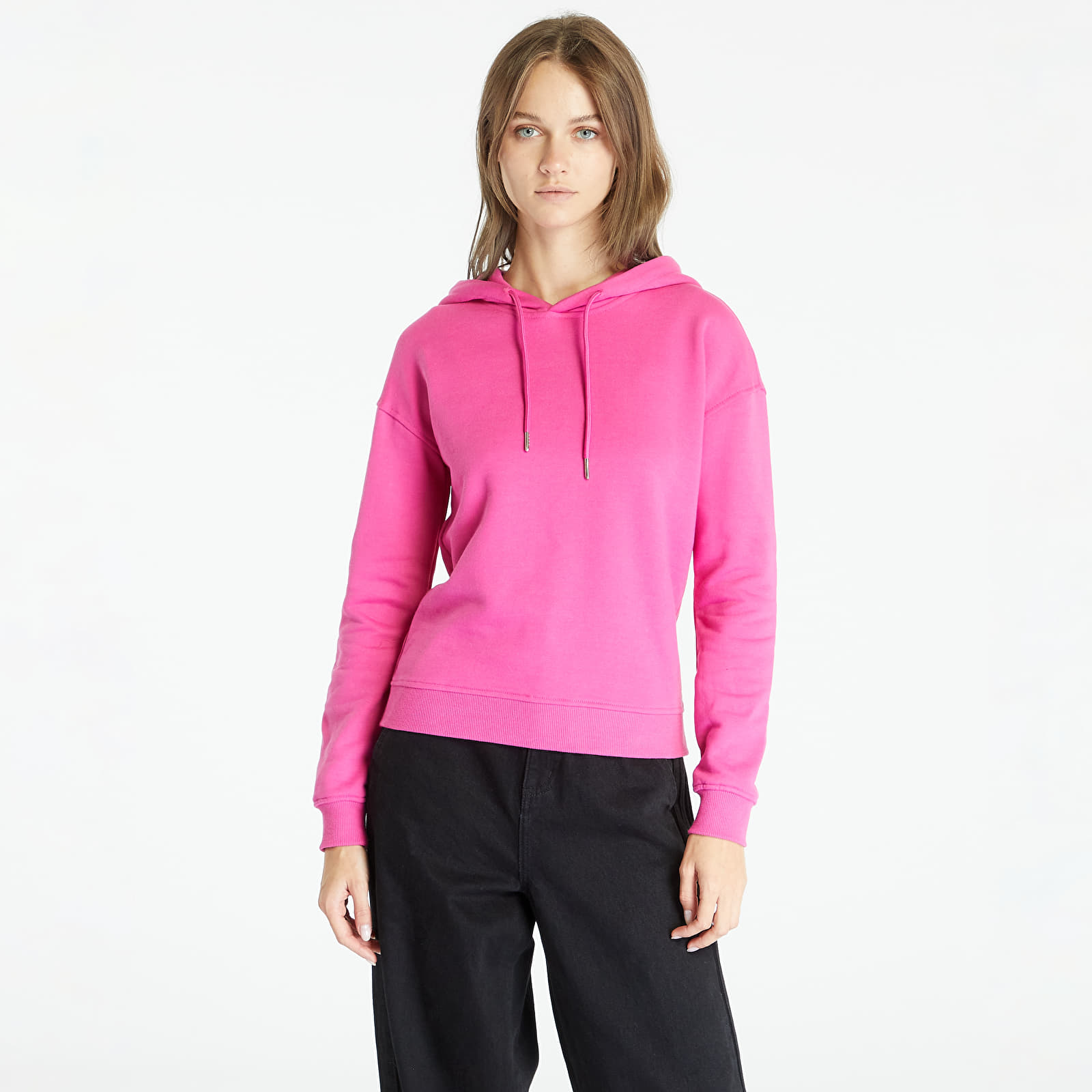 Kapuutsikud ja kampsunid Urban Classics Ladies Hoody Bright Violet