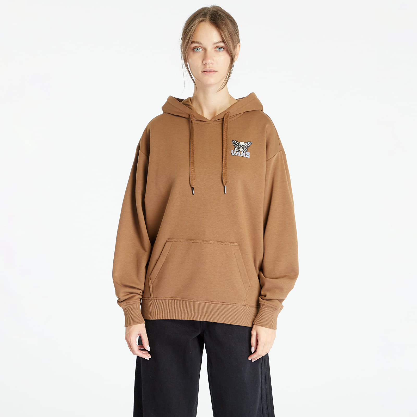 Суичърти Vans Skullyfly Os Hoodie Sepia