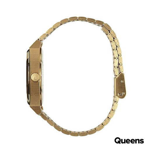 Nixon time teller gold sale green
