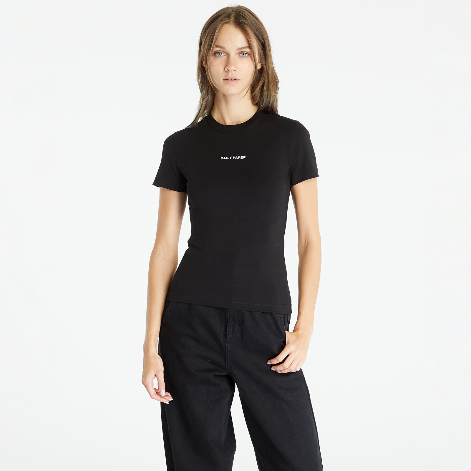 Majice Daily Paper Emefa Short Sleeve Tee Black
