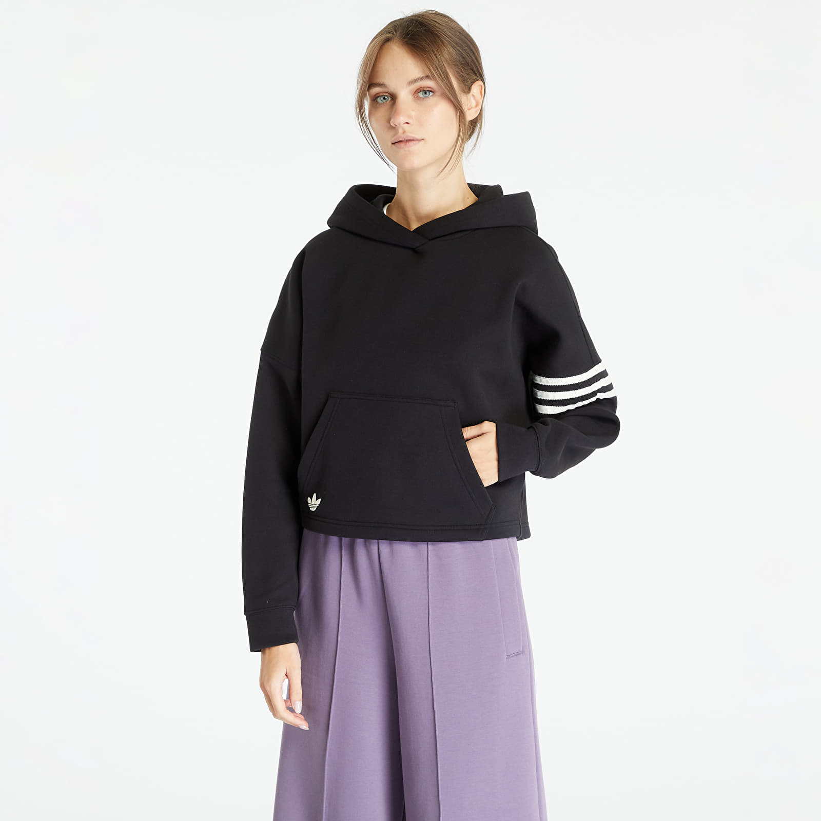 Hættetrøjer og sweatshirts adidas Originals Adicolor Neuclassics Hoodie Black