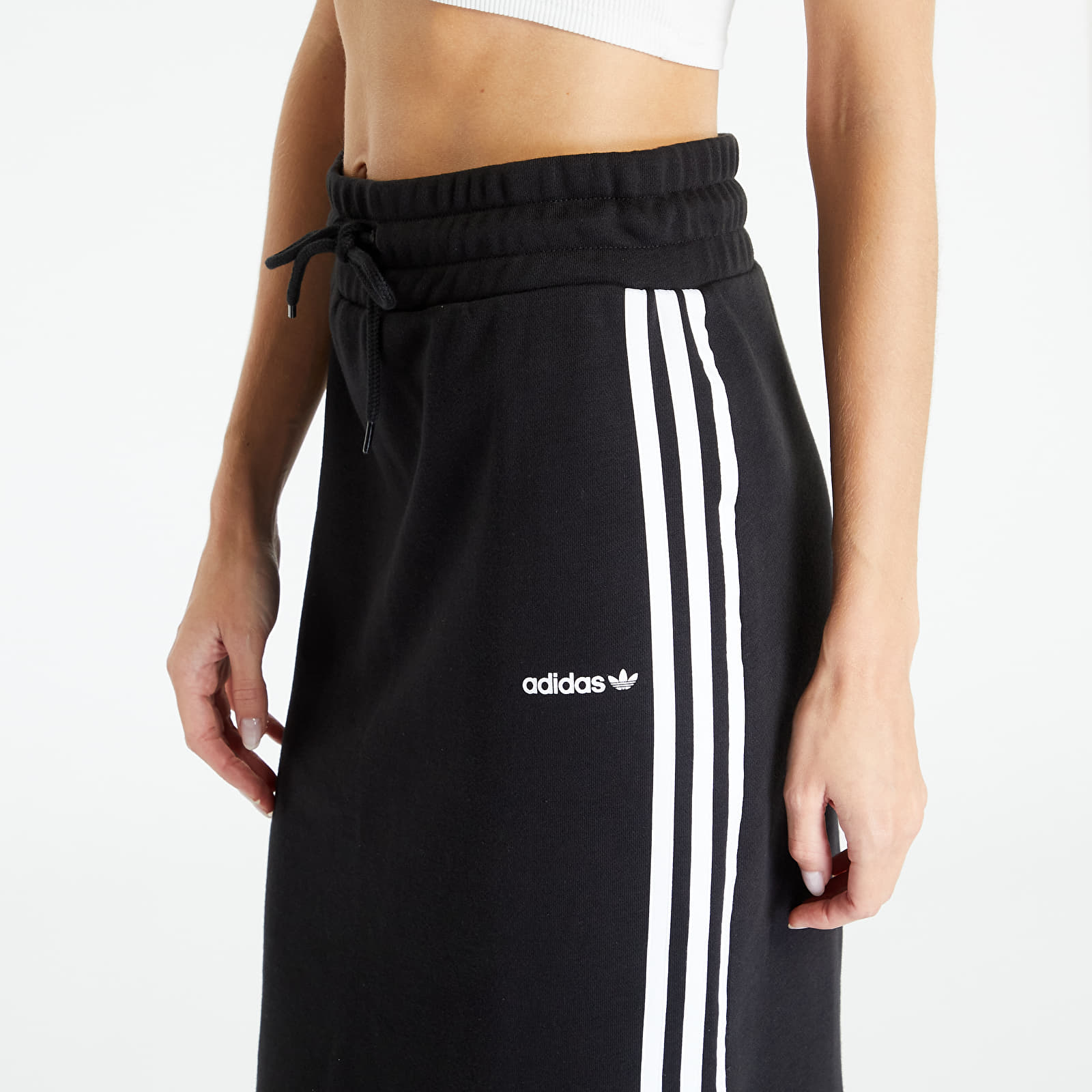 Sukně adidas Originals 3-Stripes Skirt Black | Queens