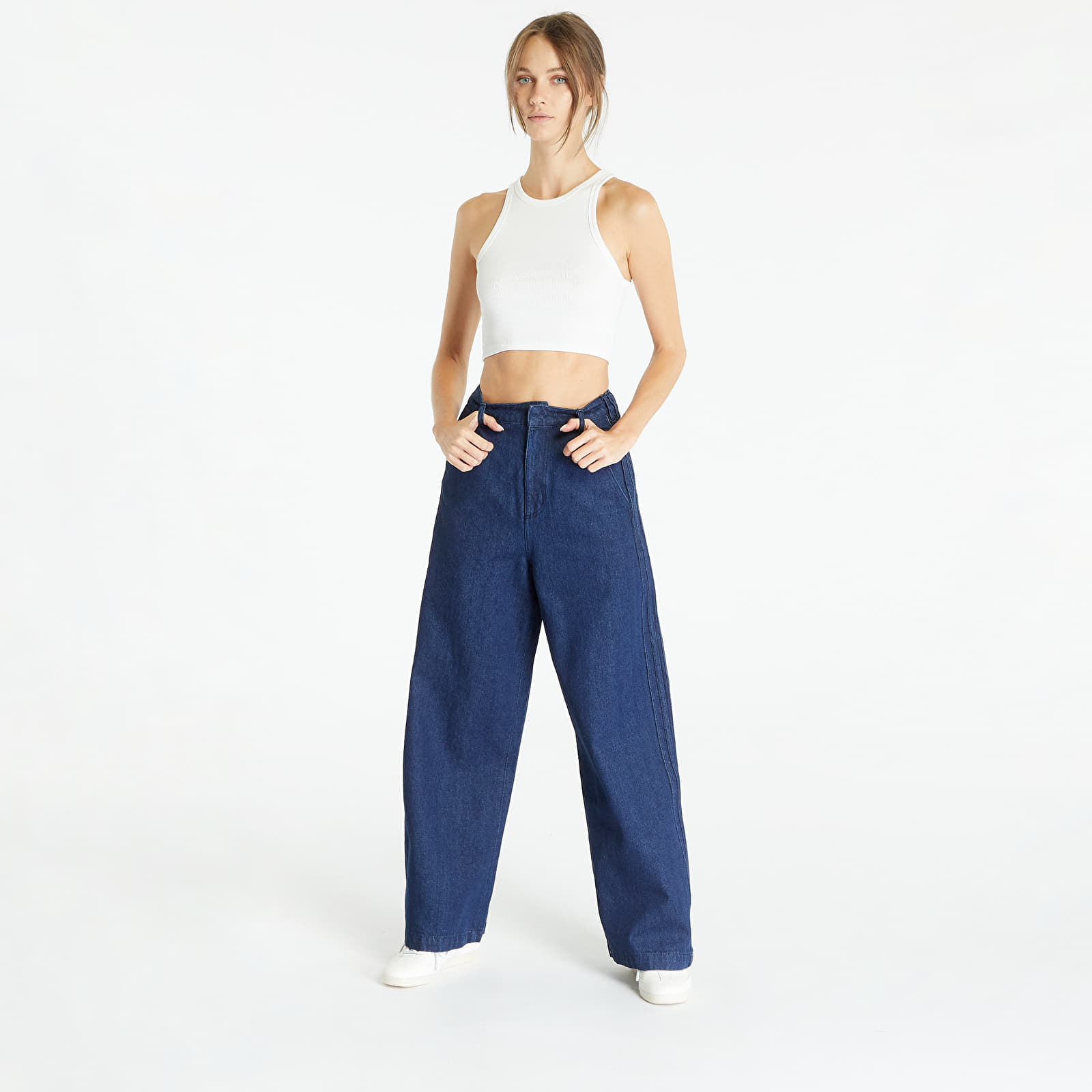Adidas marca china jeans top
