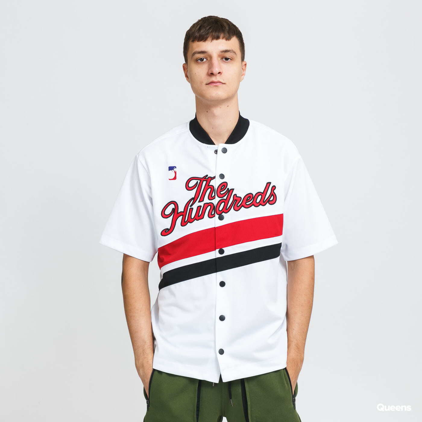 T shirts The Hundreds Forward Warm Up Jersey White Queens