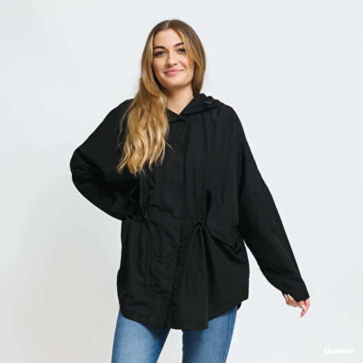 Jackets Urban Classics Ladies Recycled Packable Jacket Black | Queens