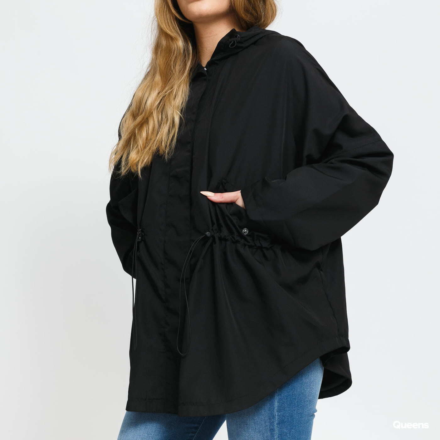 Wir haben alles Jackets Urban Queens Black Ladies Jacket Classics | Recycled Packable