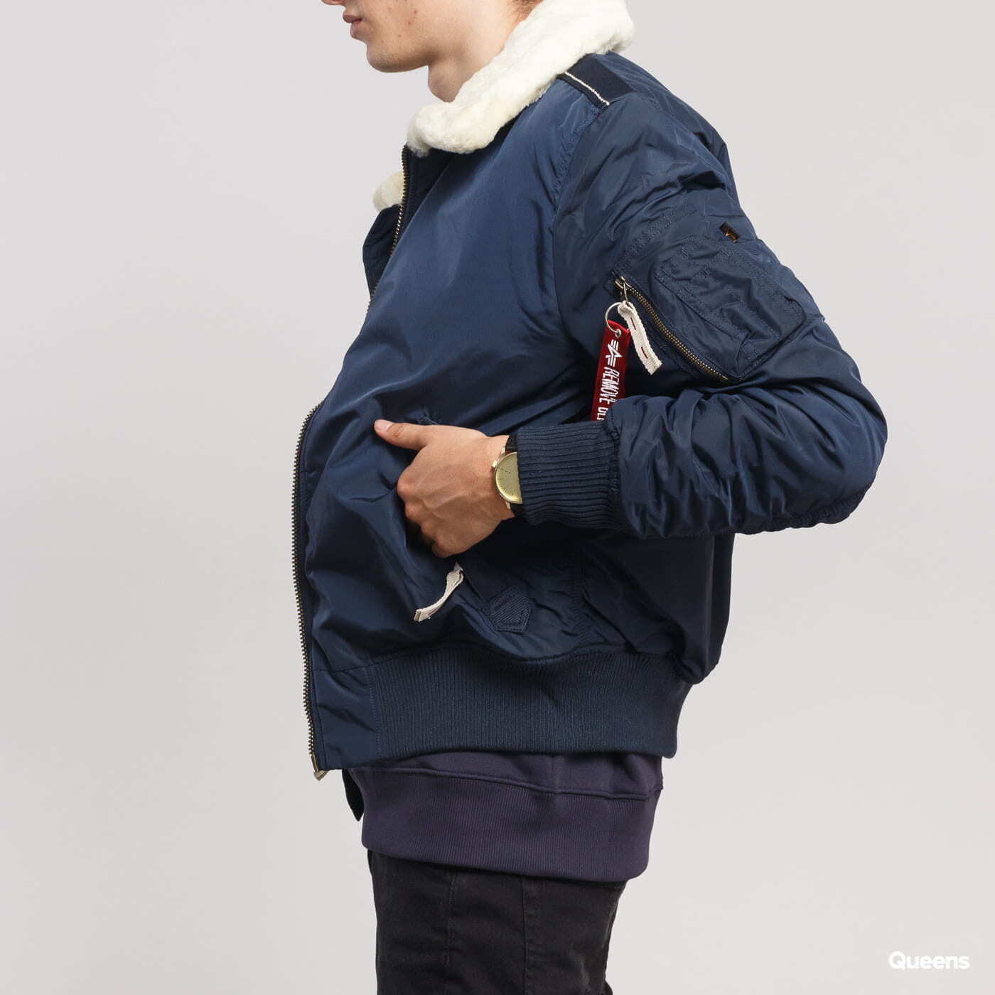 Men's jackets Alpha Industries Injector III Rep.Blue