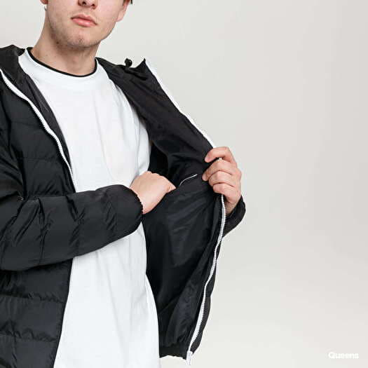 Black and white bubble jacket shop