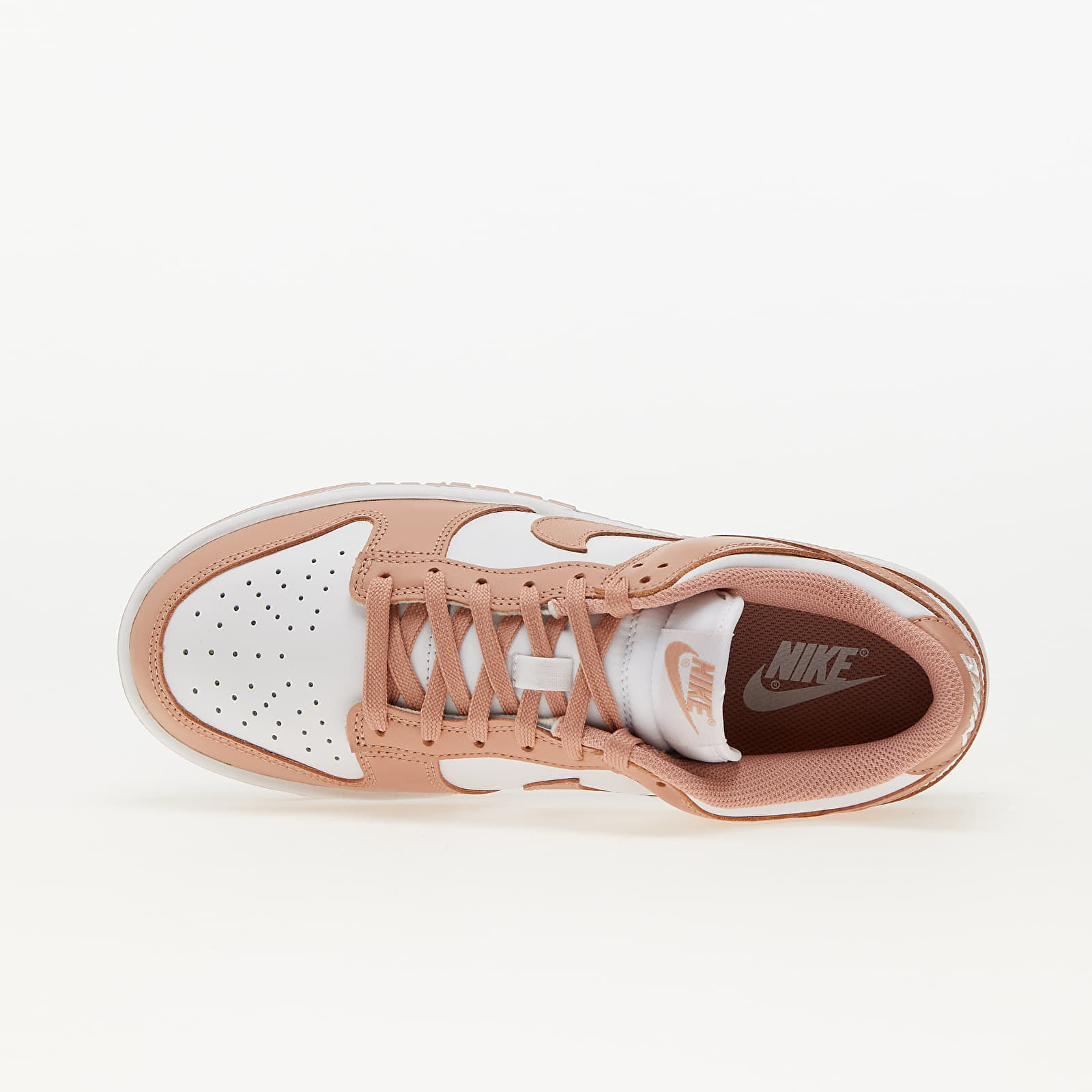 Naiste tossud ja kingad Nike W Dunk Low White/ Rose Whisper