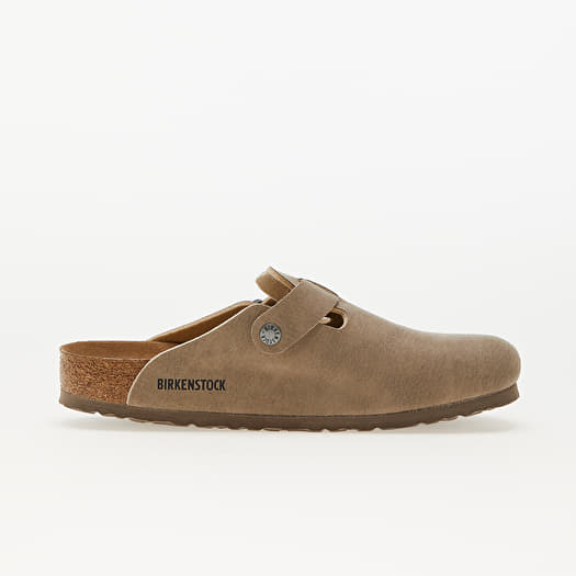 Buty męskie Birkenstock Boston Synthetic Gray Taupe VEG | Queens