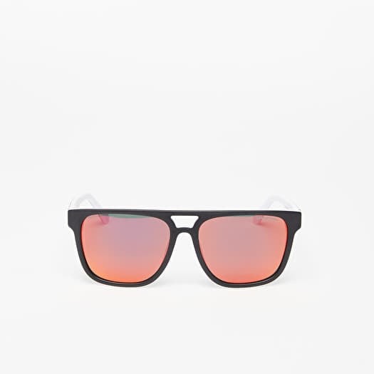 Horsefeathers Trigger Sunglasses Matt Black/ Mirror Red