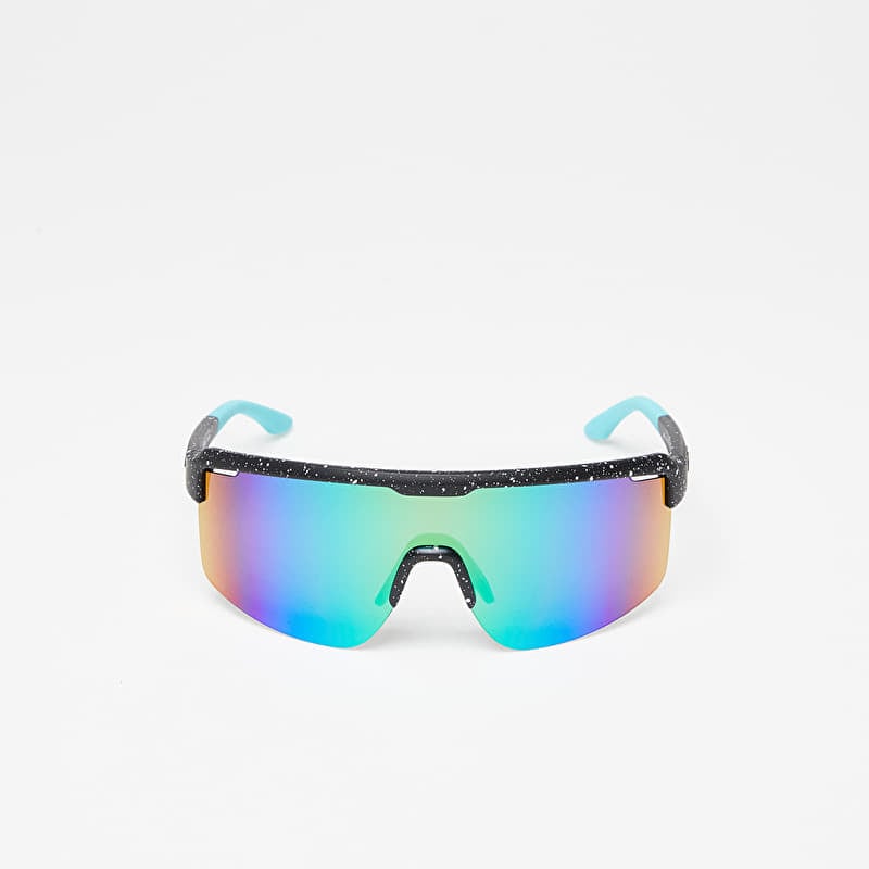 Lunettes de soleil Horsefeathers Scorpio Sunglasses Black Splash/ Mirror Green